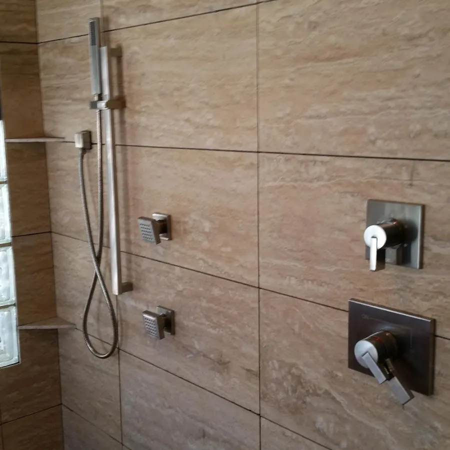Shower fixture installation for Water Heater Replacement in New Providence